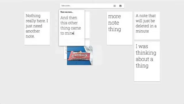 Razlika med One Note Evernote in Google Keep Figure 03